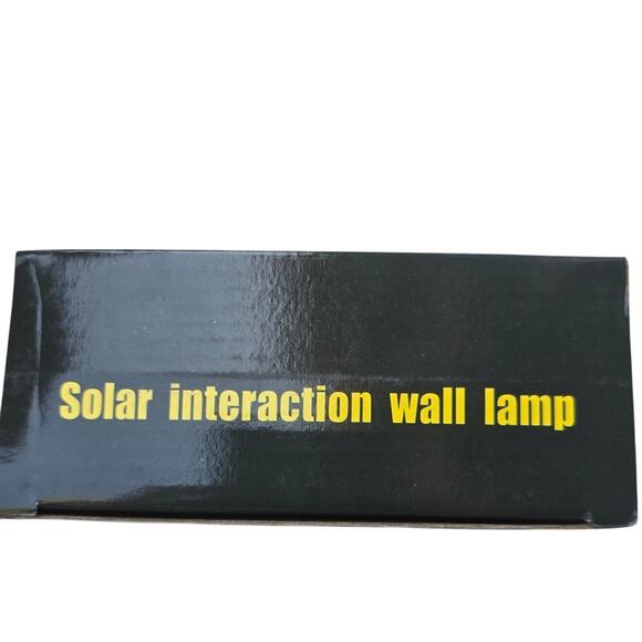 Solar Interaction Wall Lamp / 100 LED Solar Lamp BK-100 (SET OF 2) NIB - Picture 5 of 5